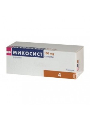 MIKOSIST caps. 150 mg. 4 table