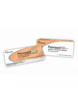 PANRAZOL 40 mg. 28 tablets