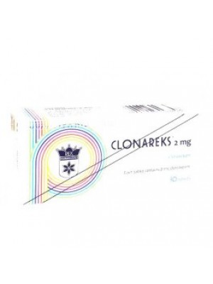 CLONAREKS 2 mg. 30 tablets