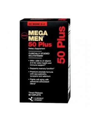 MEGA MEN 50 plus 60 tablets