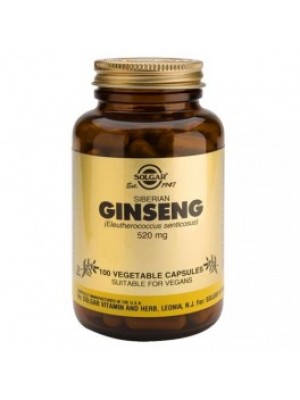 SIBERIAN GINSENG 520 mg. 100 capsules