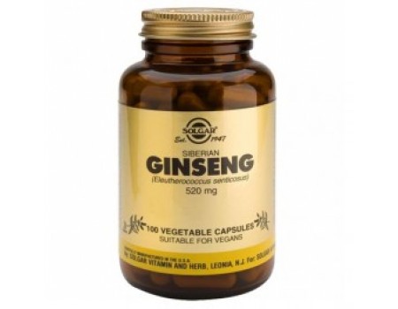 SIBERIAN GINSENG 520 mg. 100 capsules