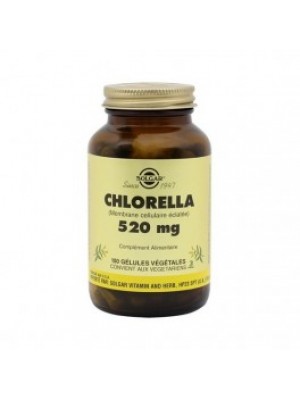 CHLORELLA 520 mg. 100 tablets