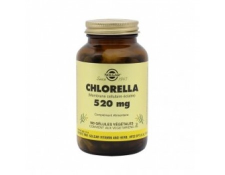 CHLORELLA 520 mg. 100 tablets