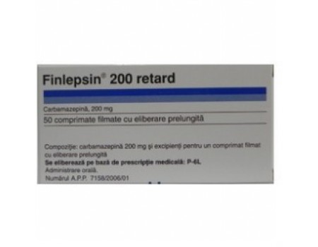 FINLEPSIN retard 200 mg. 50 tablets