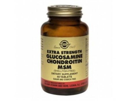 GLUCOSAMINE, CHONDROITIN, MSM 60 tablets