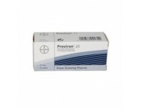 Proviron 25 mg. 20 tablets