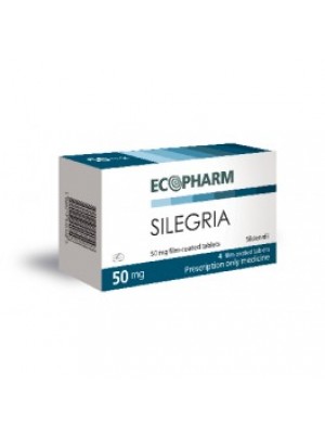 SILEGRIA 50 mg. 4 tablets