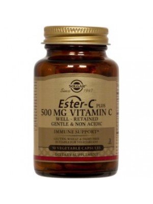 ESTER C PLUS 500 mg. 50 capsules