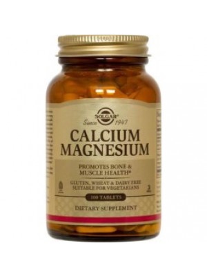 CALCIUM and MAGNESIUM 100 tablets