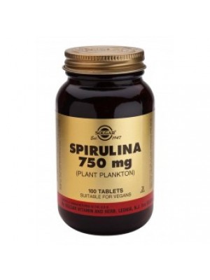 SPIRULINA 750 mg. 100 tablets