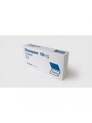 Diazepam 10 mg. 30 tablets
