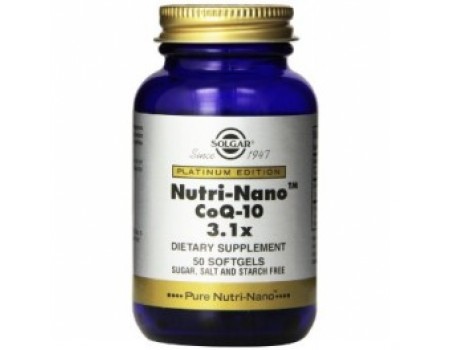 NUTRI-NANO COENZYME Q10 50 capsules