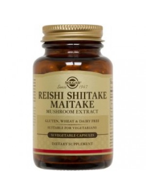 MUSHROOM EXTRACT REISHI, SHIITAKE, MAITAKE 50 capsules