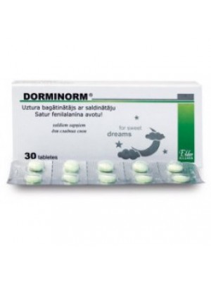 DORMINORM 1 mg. 30 tablets