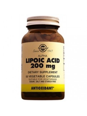 Alpha Lipoic Acid 200 mg. 50 capsules