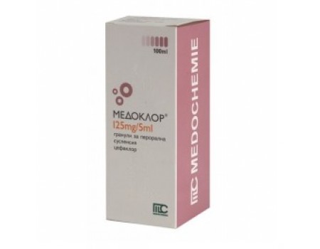 MEDOCLOR 125 mg. / 5 ml. 100 ml.