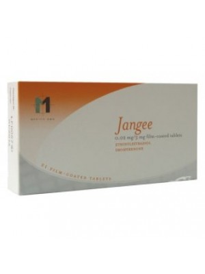 Jangee 0.02 mg. / 3 mg. 21 tablets