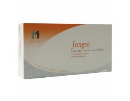 Jangee 0.02 mg. / 3 mg. 21 tablets
