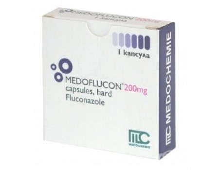 MEDOFLUCON 200 mg. 1 capsule