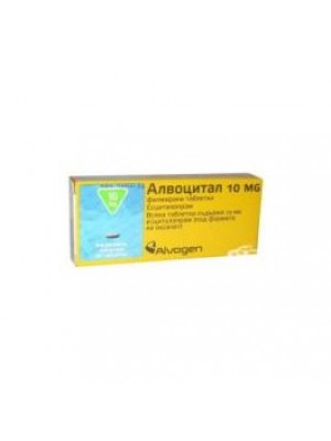 ALVOCITAL 10 mg. 28 tablets