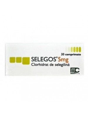 SELEGOS 5 mg. 30 tablets