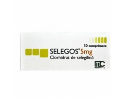 SELEGOS 5 mg. 30 tablets