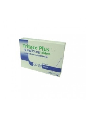 Tritace Plus 10 mg. / 25 mg. 30 tablets