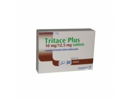 Tritace Plus 10 mg. /12.5 mg. 30 tablets