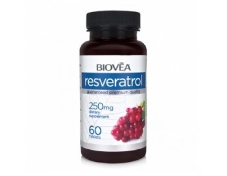 Resveratrol 250 mg. 60 tablets