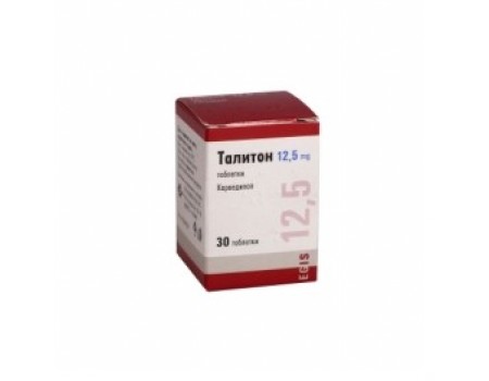 TALITON 12.5 mg. 30 tablets