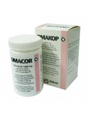 Omacor 1000 mg. 28 capsules