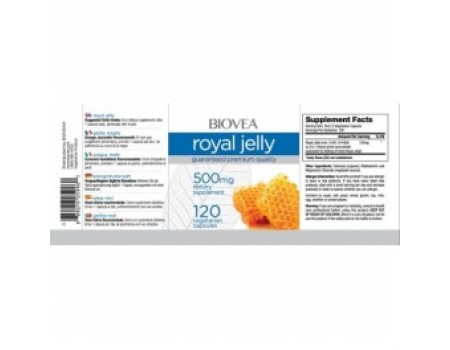 Royal Jelly 500mg. 120 capsules
