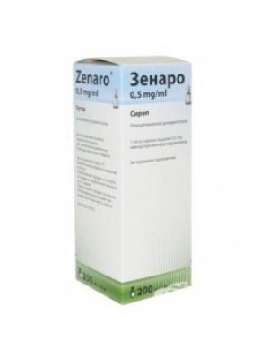 ZENARO syrup 0.5 mg. / Ml. 200 ml.