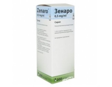 ZENARO syrup 0.5 mg. / Ml. 200 ml.