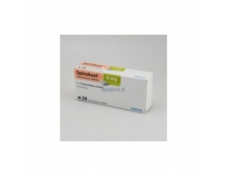 SPIROKAST 4 mg. 28 tablets