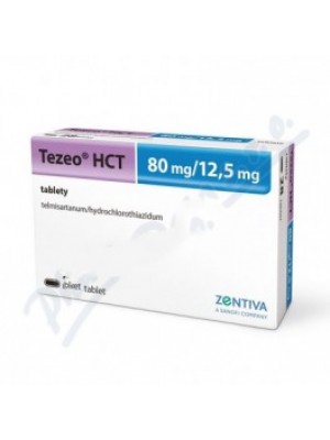 Tezeo HCT 80 mg. / 12.5 mg. 30 tablets