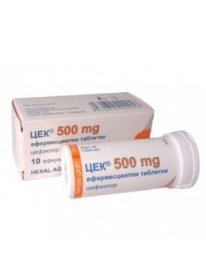 WEC eff. table. 500 mg. 10 table