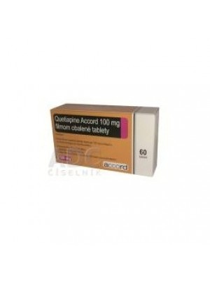 Quetiapine Accord 50 mg. 60 tablets