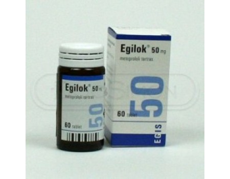 EGILOK 50 mg. 60 tablets
