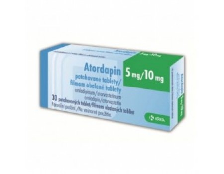 ATORDAPIN 5 mg. / 10 mg. 30 tablets