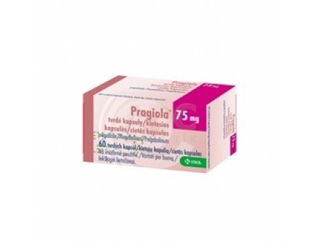 PRAGIOLA 75 mg. 60 capsules