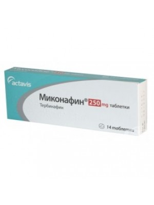 Myconafine . 250 mg. 14 tablets