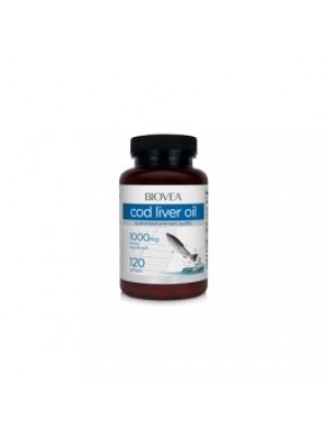 Cod Liver Oil 1000 mg. 120 capsules