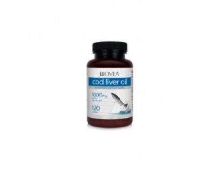 Cod Liver Oil 1000 mg. 120 capsules