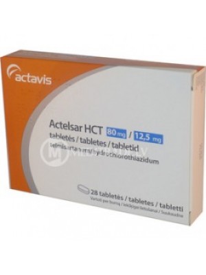Actelsar HCT 80 mg/12,5 mg. 28 tablets