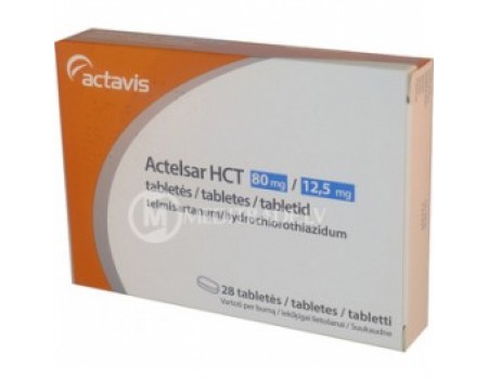 Actelsar HCT 80 mg/12,5 mg. 28 tablets