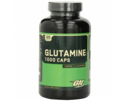 GLUTAMINE 1000 mg. 120 capsules