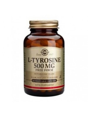 L - TYROSINE 500mg. 50 capsules