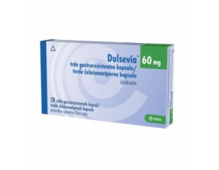 DULSEVIA 60 mg. 28 capsules